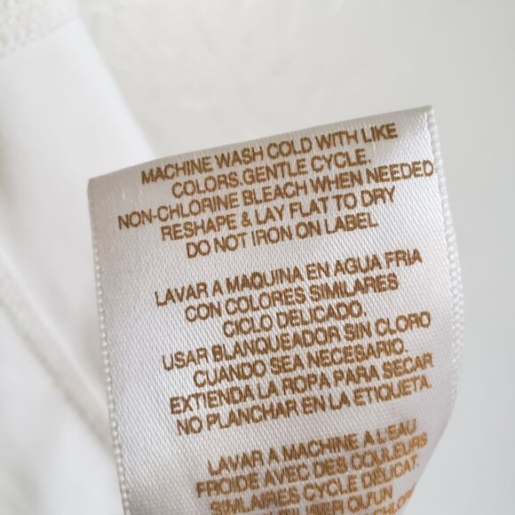 Miraclebody by Miraclesuit Printed Dip Dye Top w Built in Tank Small Long Sleeve - Picture 10 of 11